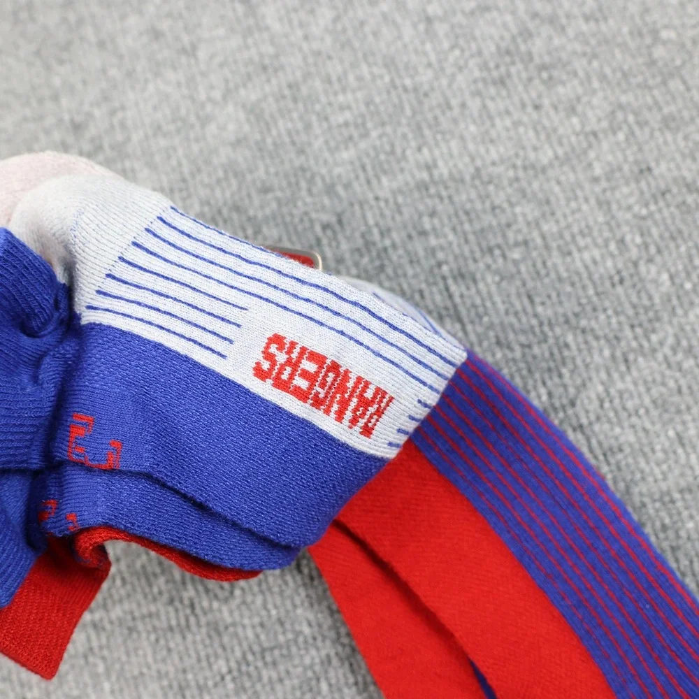 Texas Rangers‎ Socks Mens Large Blue Red MLB Baseball 3 Pair Low Cut Performance